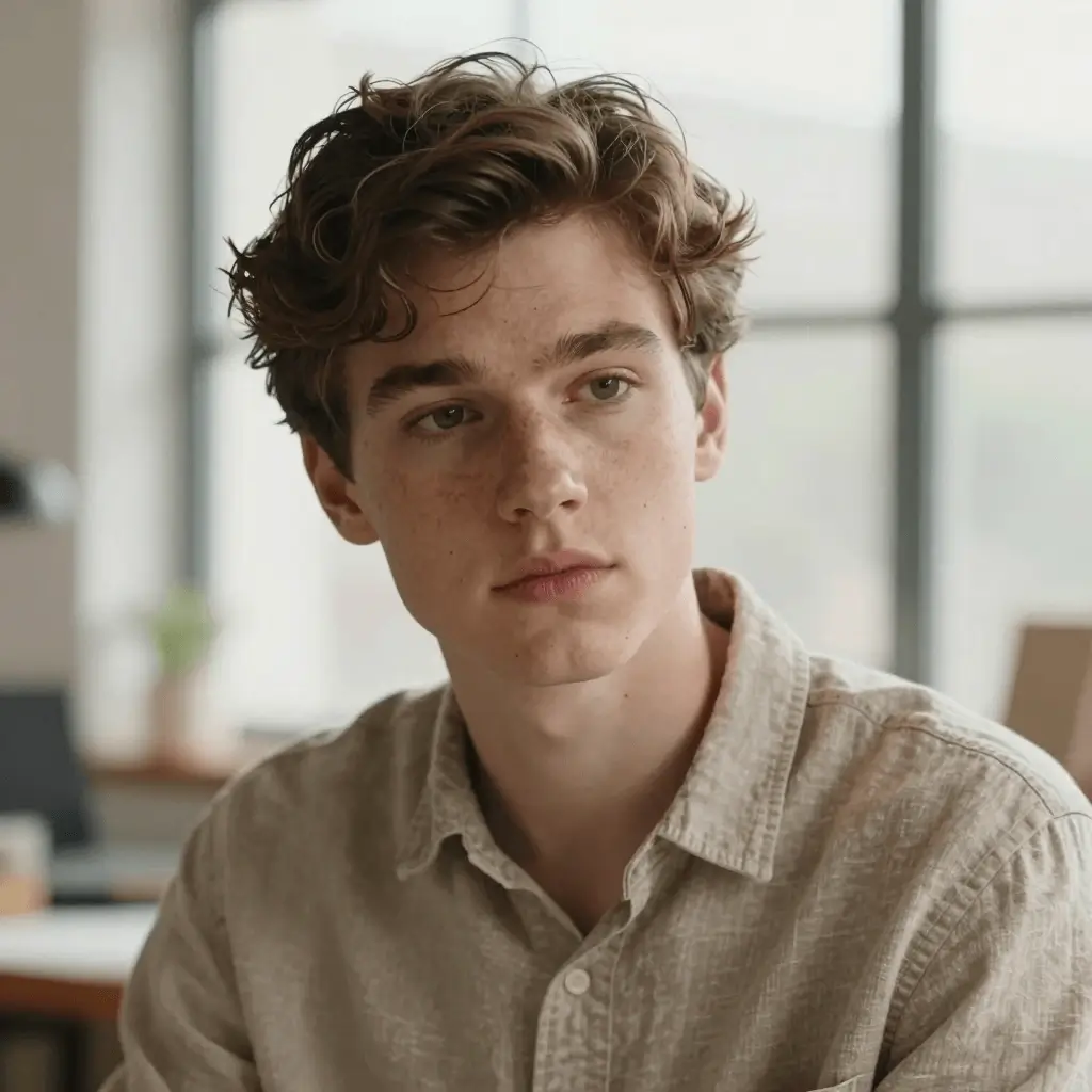 A cinematic character frame representing Muse Video text-to-video generation
